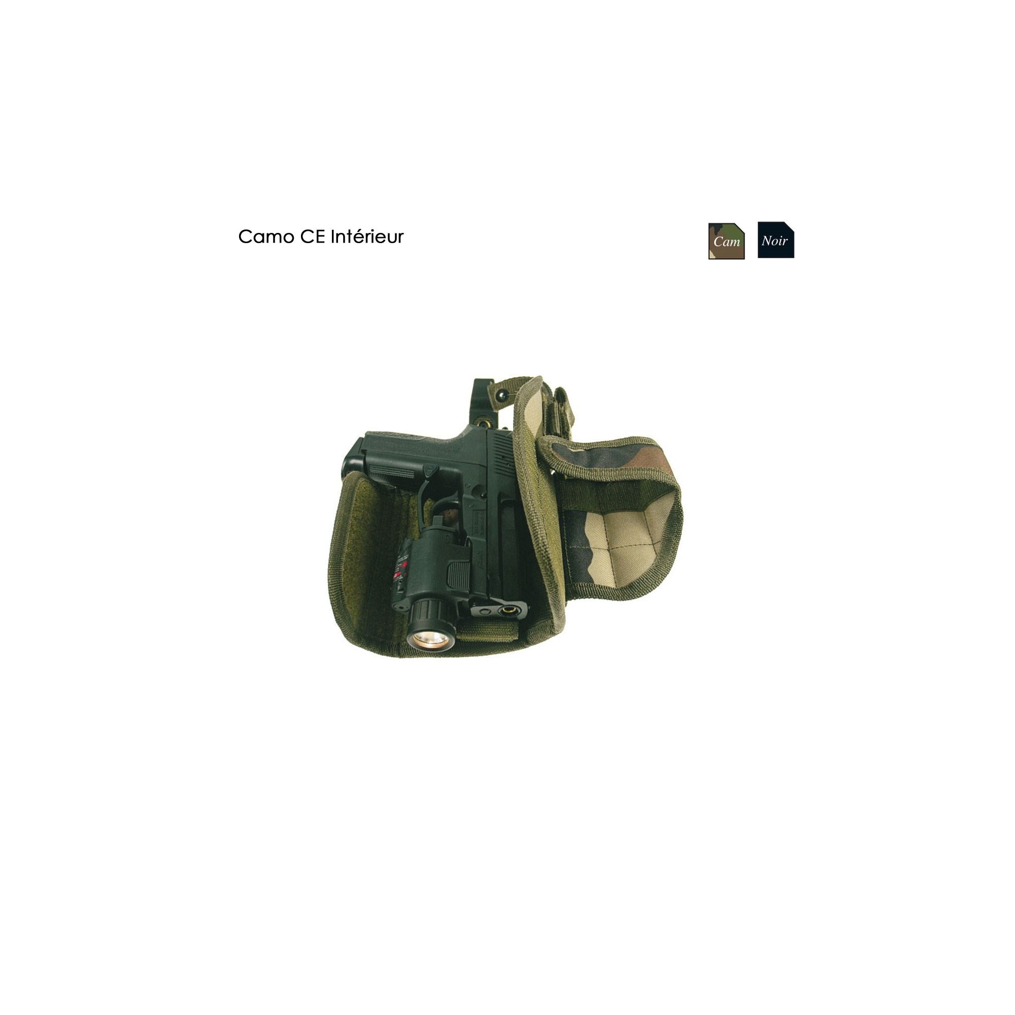 HOLSTER ATTACHES MOLLE  - 6 HOLSTER ATTACHES MOLLE  - 6