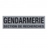 Bandeau d'identification rétro-réflechissant fond gris - 22 Bandeau d'identification rétro-réflechissant fond gris - 22