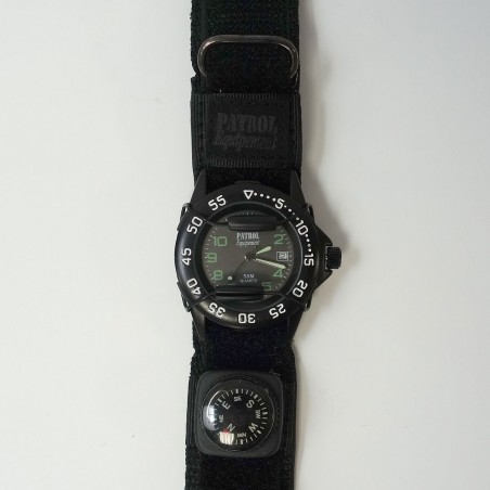 MONTRE PATROL AVEC BOUSSOLE Armée Sans marquage- noir Armée Sans marquage-  noir