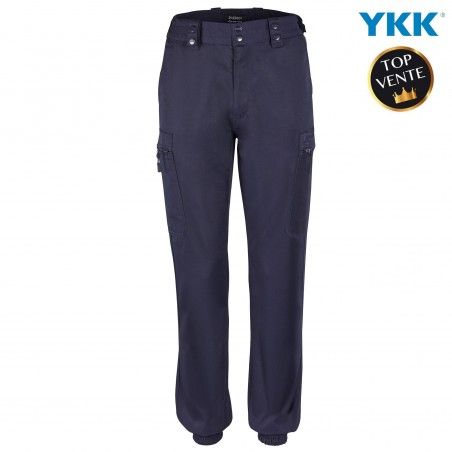 PANTALON INTERVENTION PLATINIUM BRILLANT BLEU  - 1