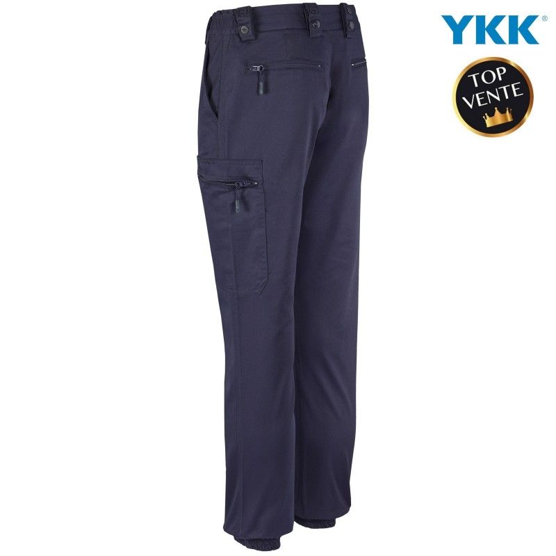 PANTALON INTERVENTION PLATINIUM BRILLANT BLEU  - 3