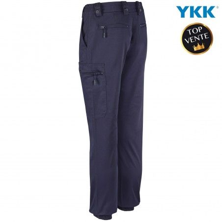 PANTALON INTERVENTION PLATINIUM BRILLANT BLEU  - 3