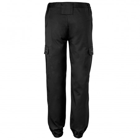 PANTALON SECURITE NOIR MAT  poches latérales  - 2