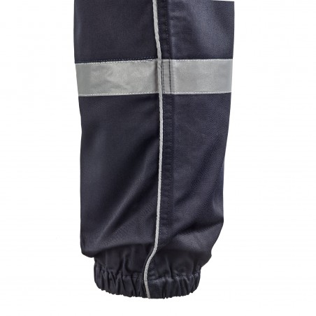 PANTALON SECURITE INCENDIE BLEU  - 3