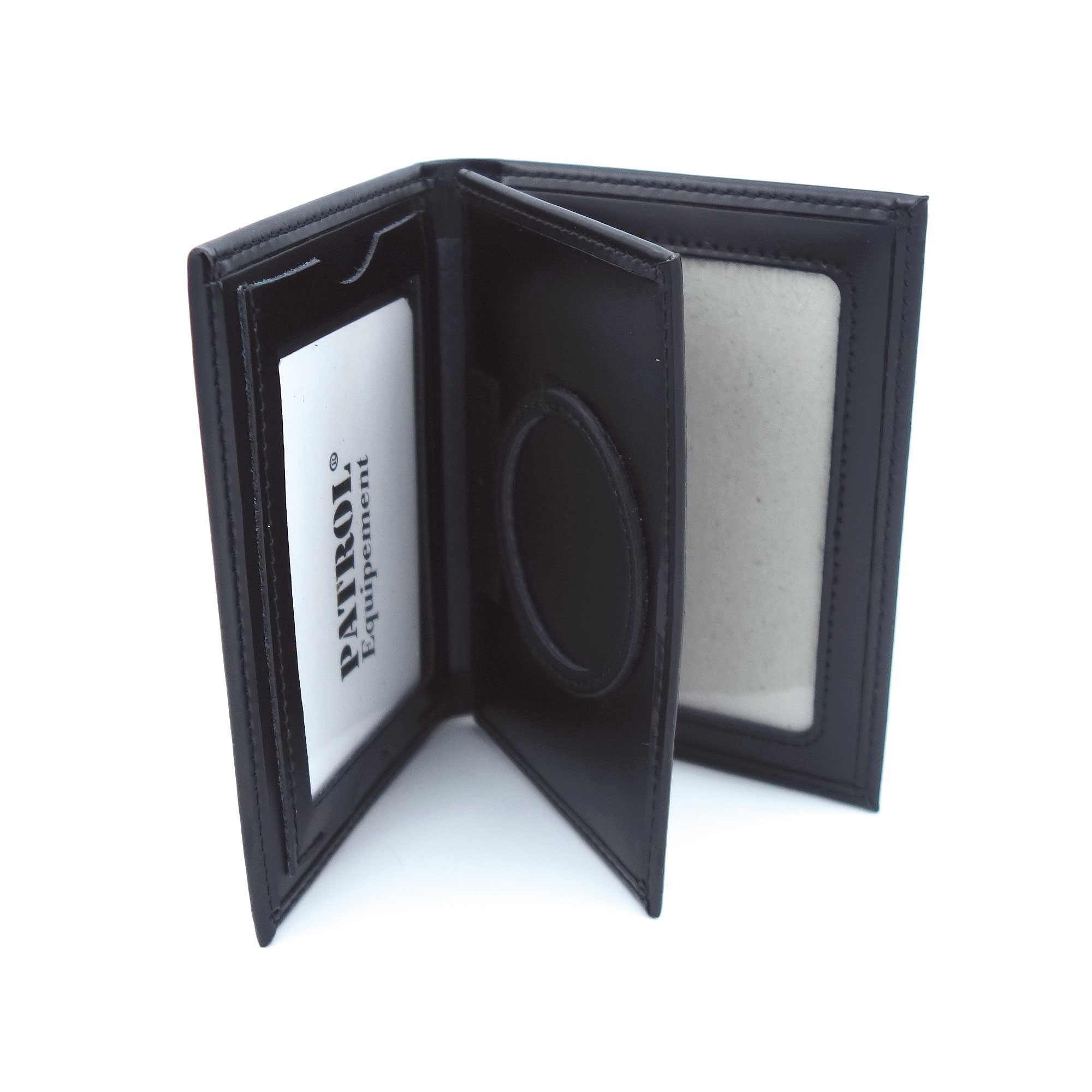 PORTE FEUILLE POLICE 3 VOLETS AVEC EMPLACEMENT CARTE NAVIGO  - 5 PORTE FEUILLE POLICE 3 VOLETS AVEC EMPLACEMENT CARTE NAVIGO  - 5
