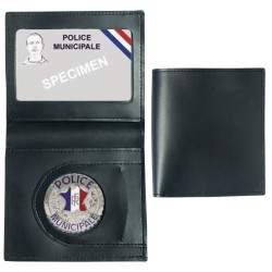 Porte carte insigne universel tour de cou pour Gendarmerie 