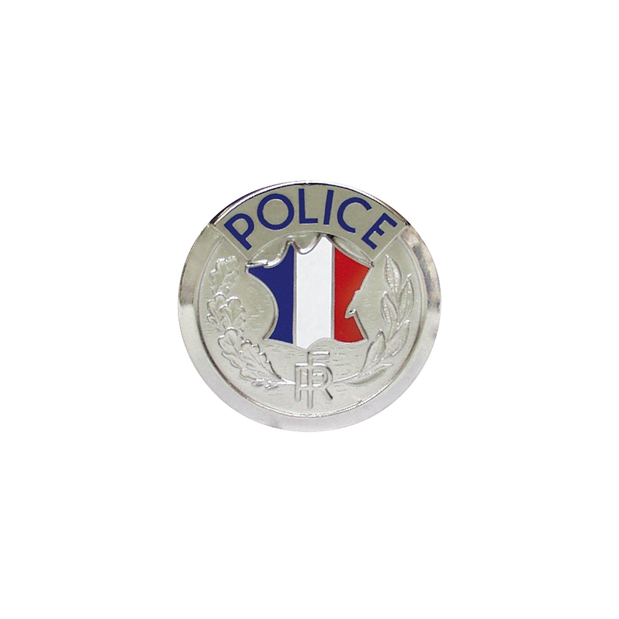 PORTE-CARTES CUIR FORMAT CB + BILLET AVEC INSIGNE POLICE  - 4