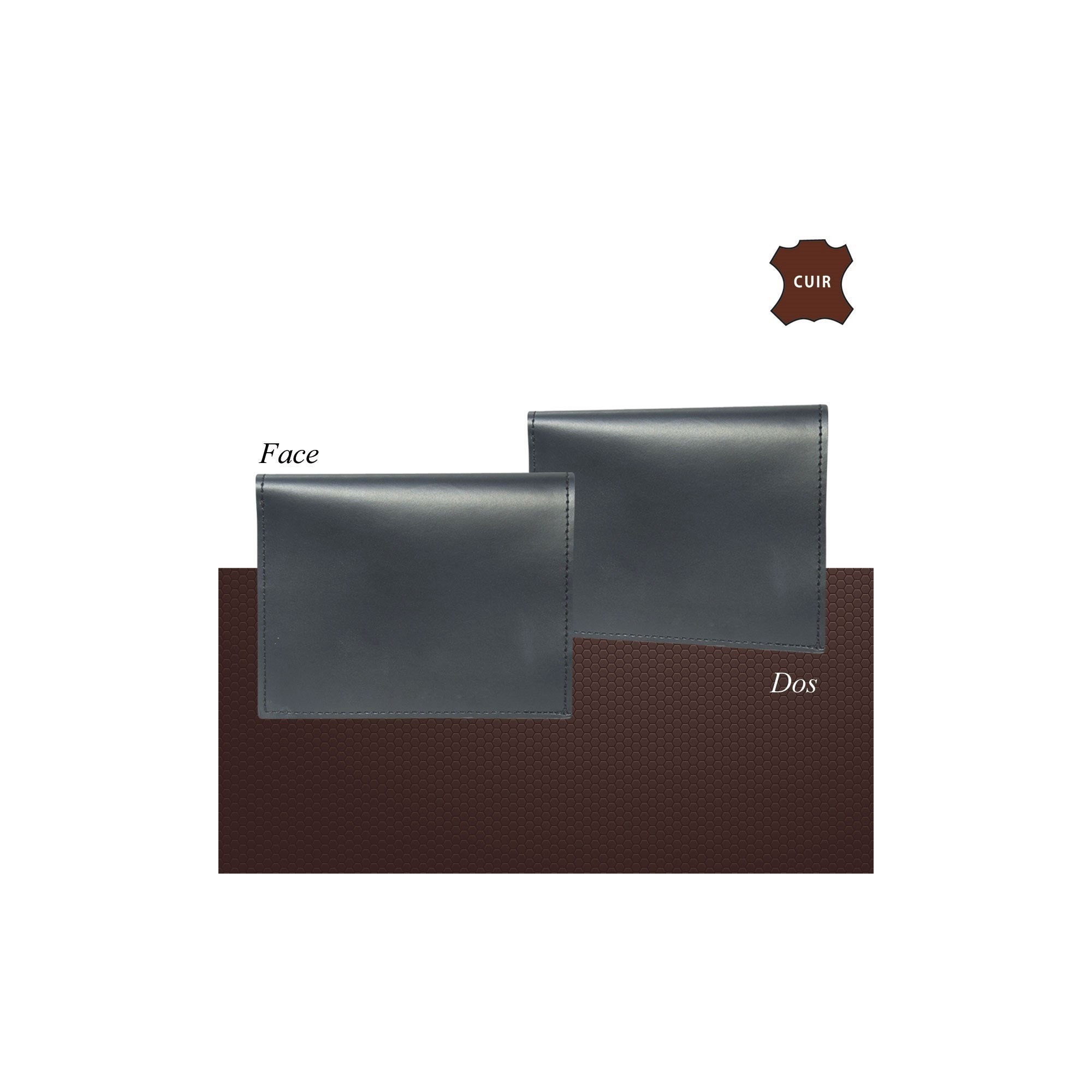 PORTE-CARTES CUIR FORMAT CB AVEC INSIGNE SAPEUR POMPIER  - 2 PORTE-CARTES CUIR FORMAT CB AVEC INSIGNE SAPEUR POMPIER  - 2