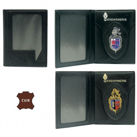 PORTE-CARTES CUIR BAYARD HORIZONTAL  - 1