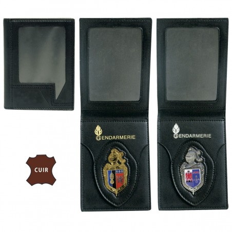 PORTE-CARTES CUIR BAYARD VERTICAL  - 1