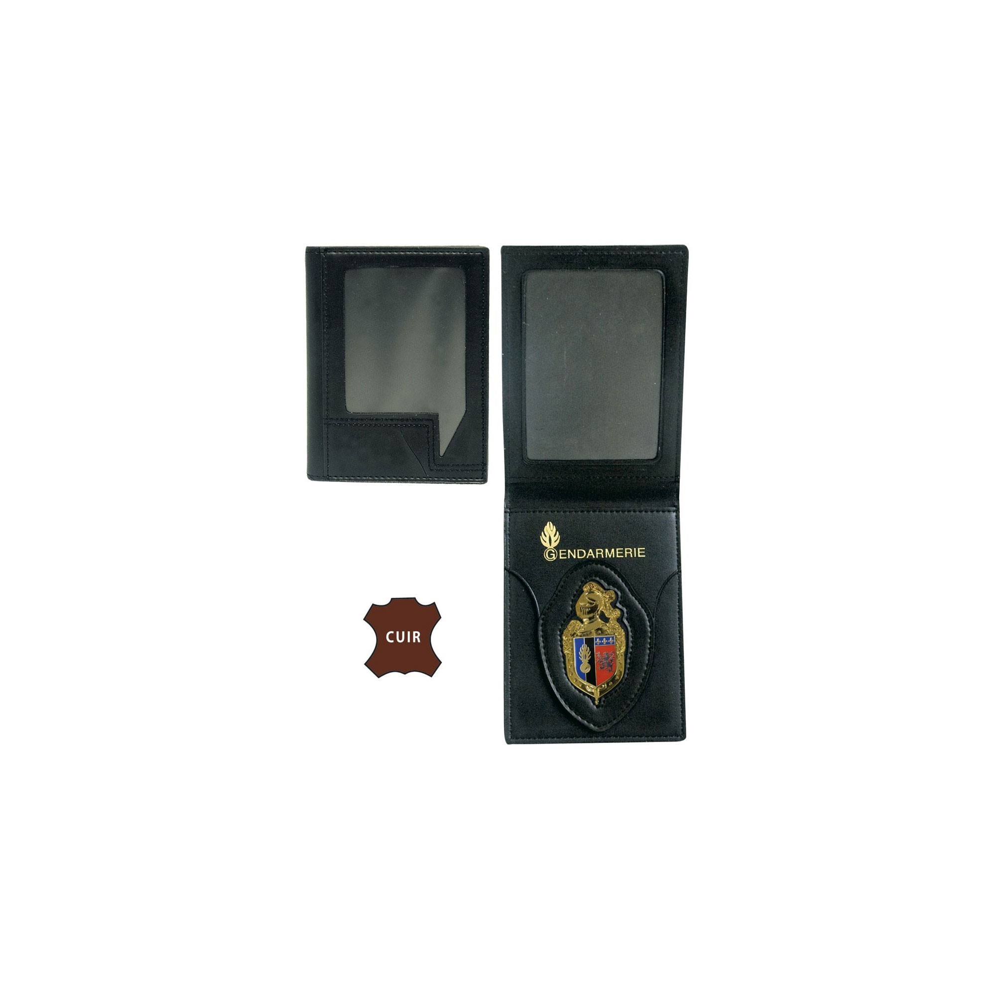 PORTE-CARTES CUIR BAYARD VERTICAL  - 4 PORTE-CARTES CUIR BAYARD VERTICAL  - 4