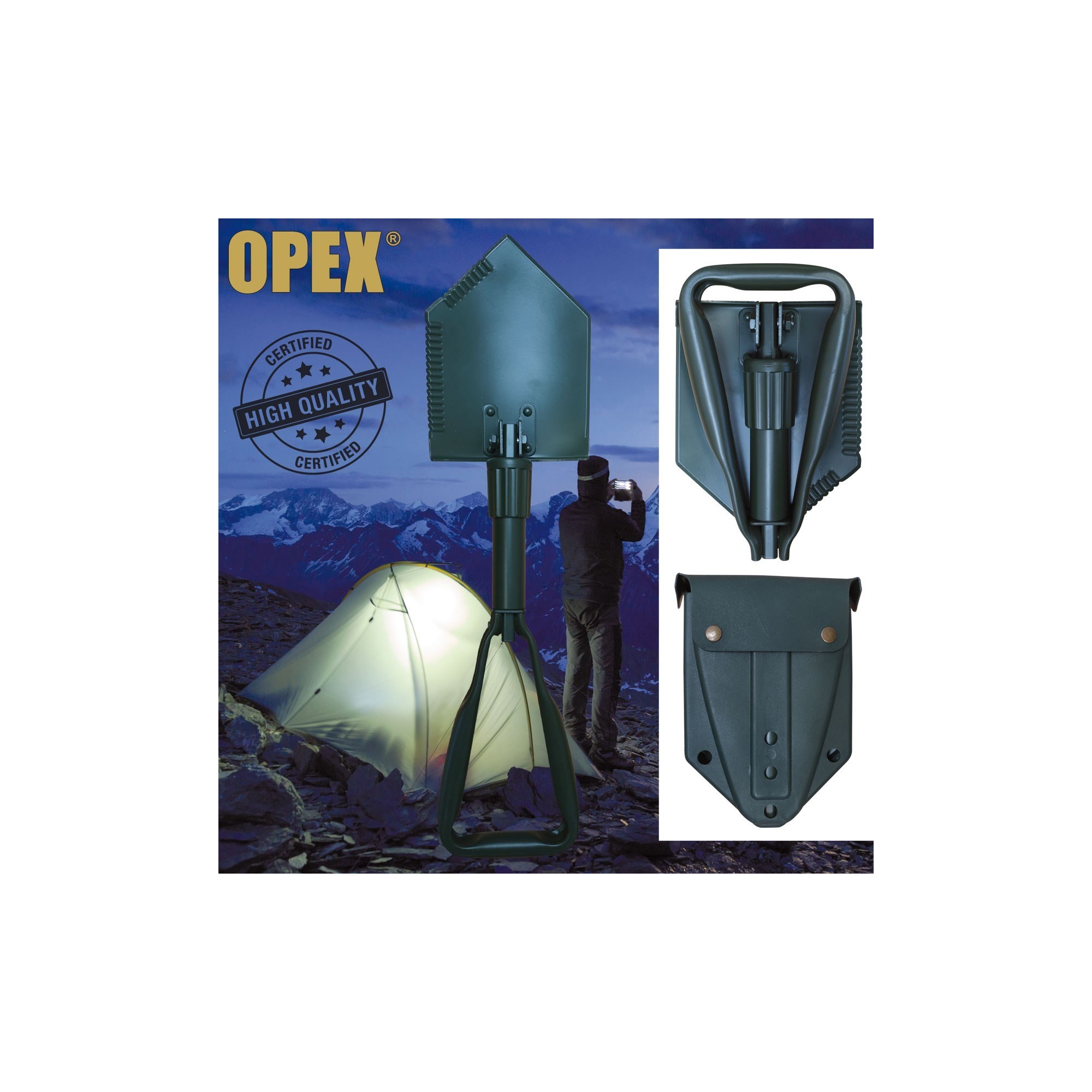 Pelle pliable Trekking Haute résistance  - 1
