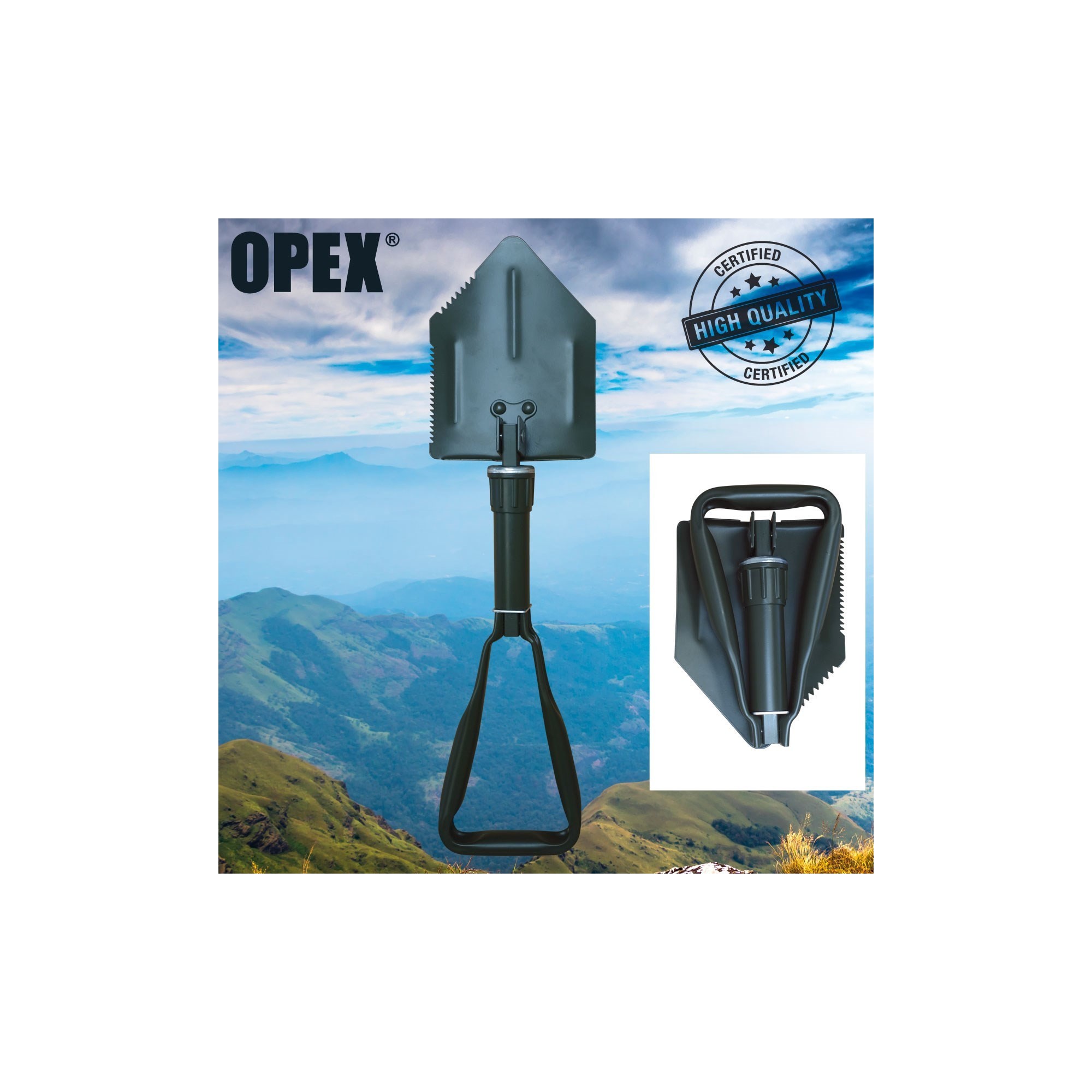 Grande pelle pliable pour Trekking  - 1