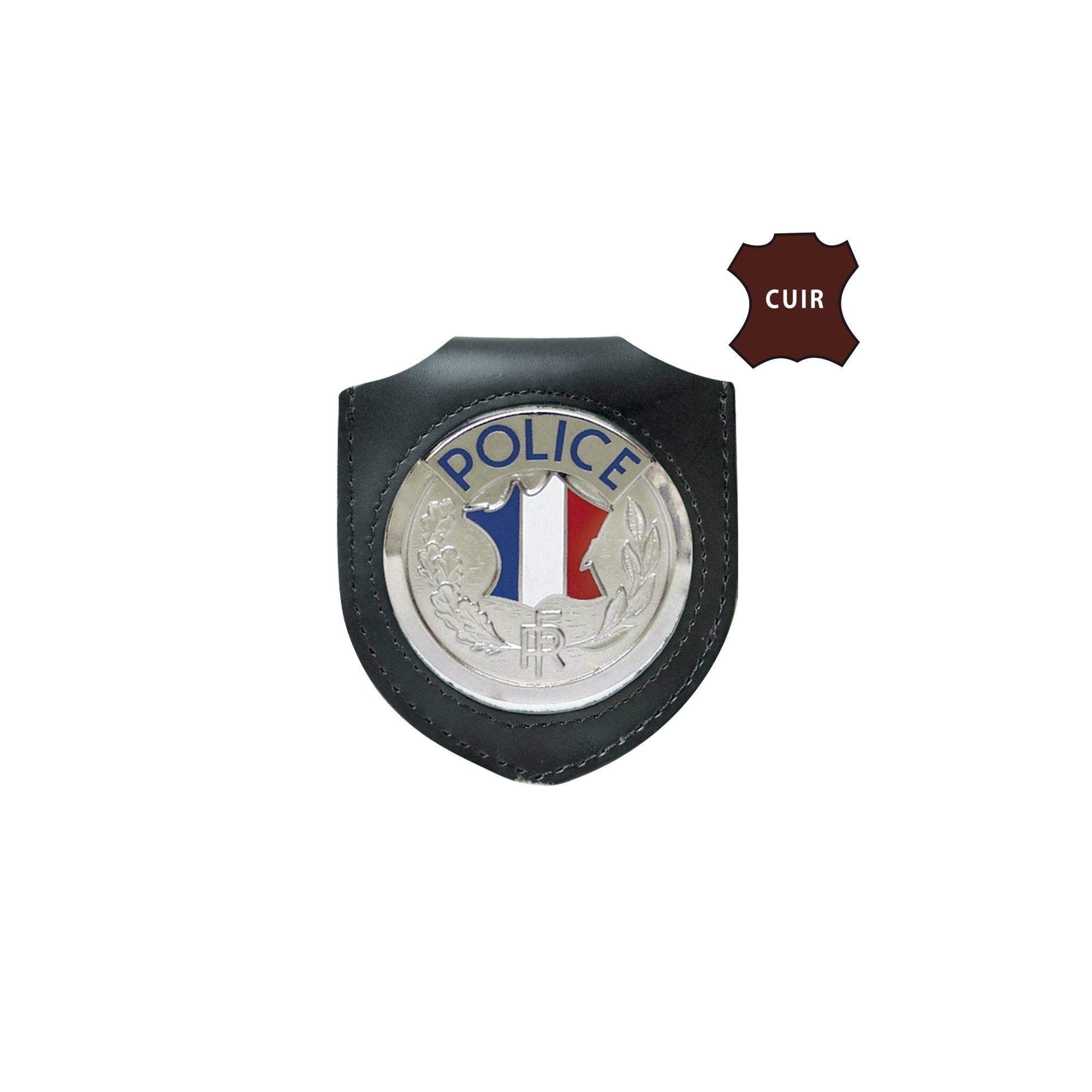 PORTE MEDAILLE CUIR DE CEINTURON  - 1 PORTE MEDAILLE CUIR DE CEINTURON  - 1