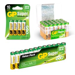 Piles alcalines AA / LR6 Super  - 1