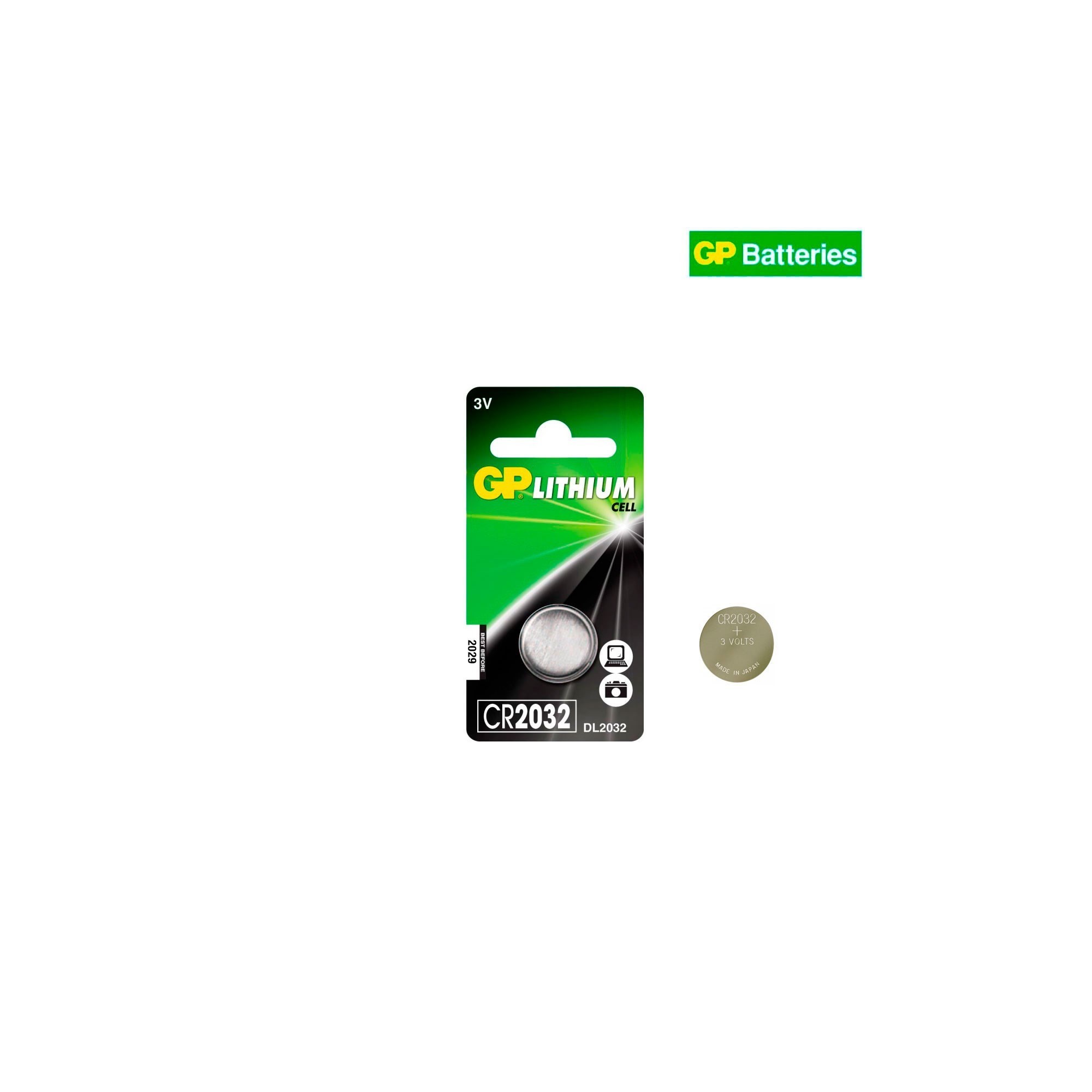 PILE BOUTON LITHIUM CR2032  - 1