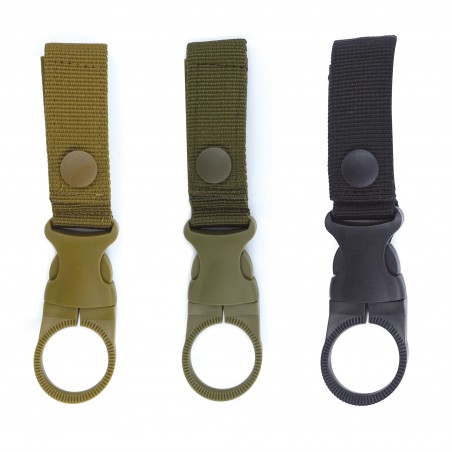 Porte bouteille pour ceinture et attache Molle  - 1