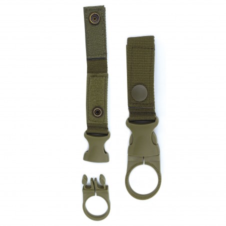 Porte bouteille pour ceinture et attache Molle  - 2