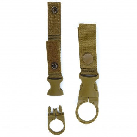 Porte bouteille pour ceinture et attache Molle  - 4