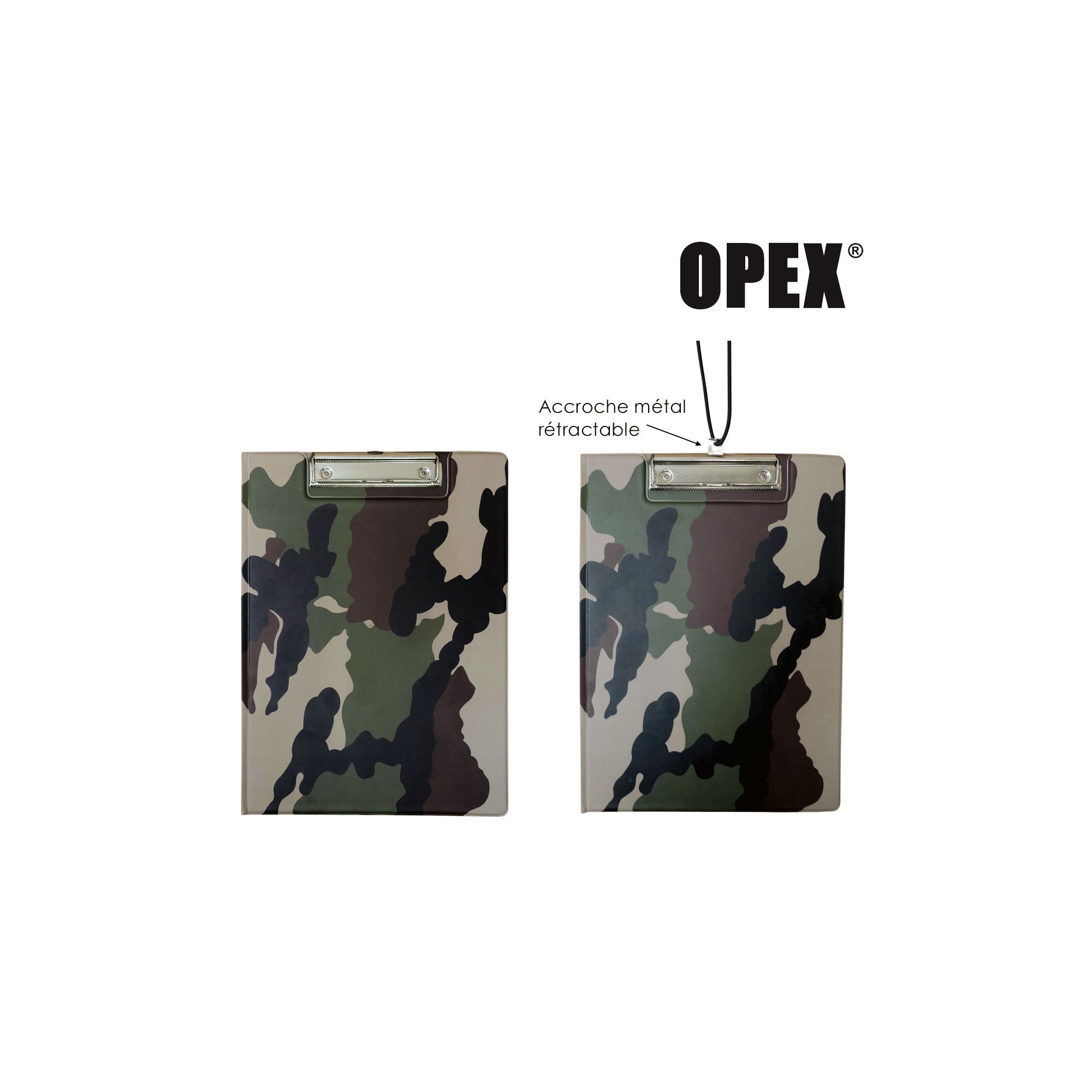 PORTE DOCUMENT A4 A CLIP  CAMO CE  - 3 PORTE DOCUMENT A4 A CLIP  CAMO CE  - 3