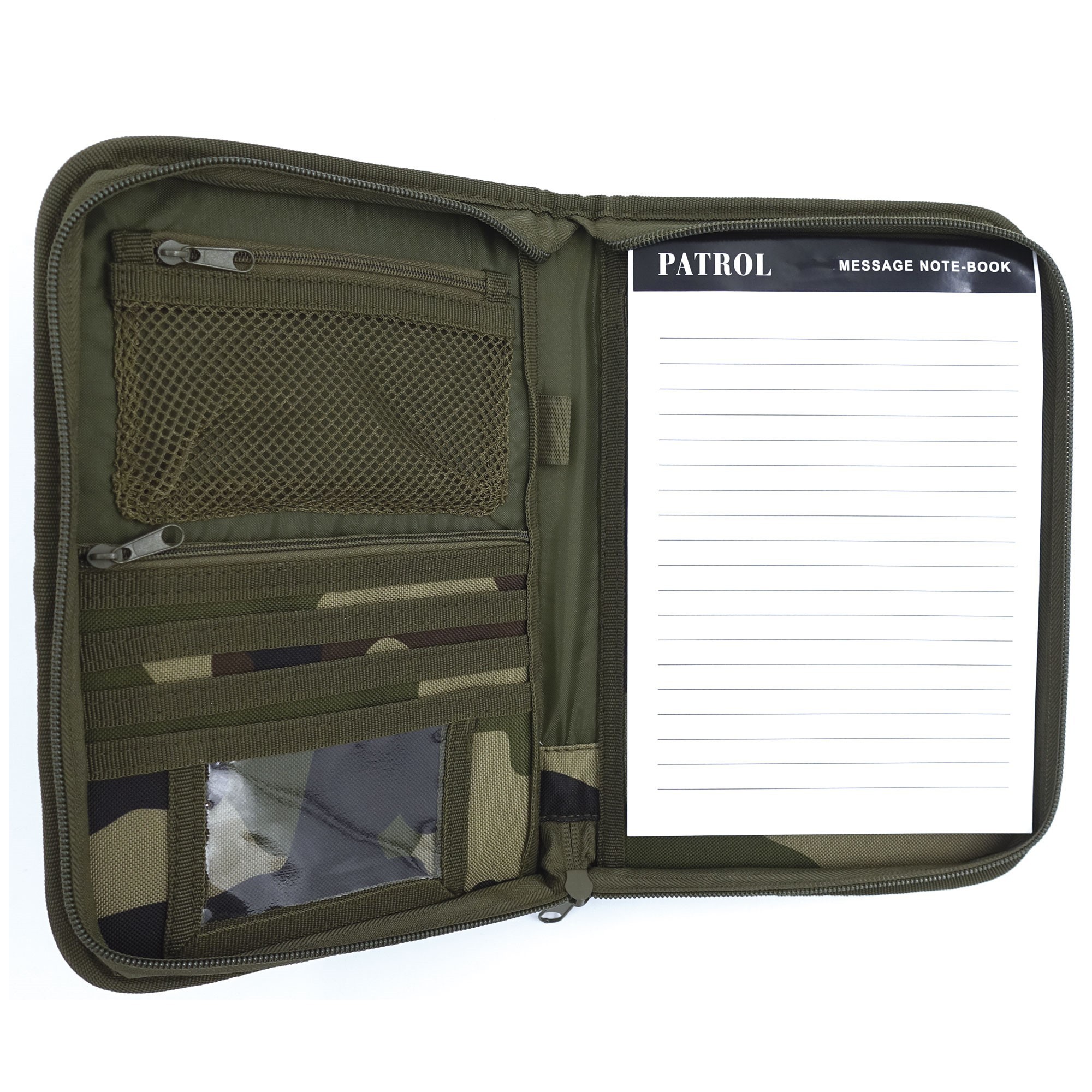 POCHETTE PORTE DOCUMENTS OPEX AVEC BLOC A5 Couleur Camouflage Couleur  Camouflage