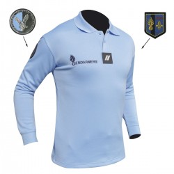 POLO BLEU GENDARMERIE HOMME  - 1
