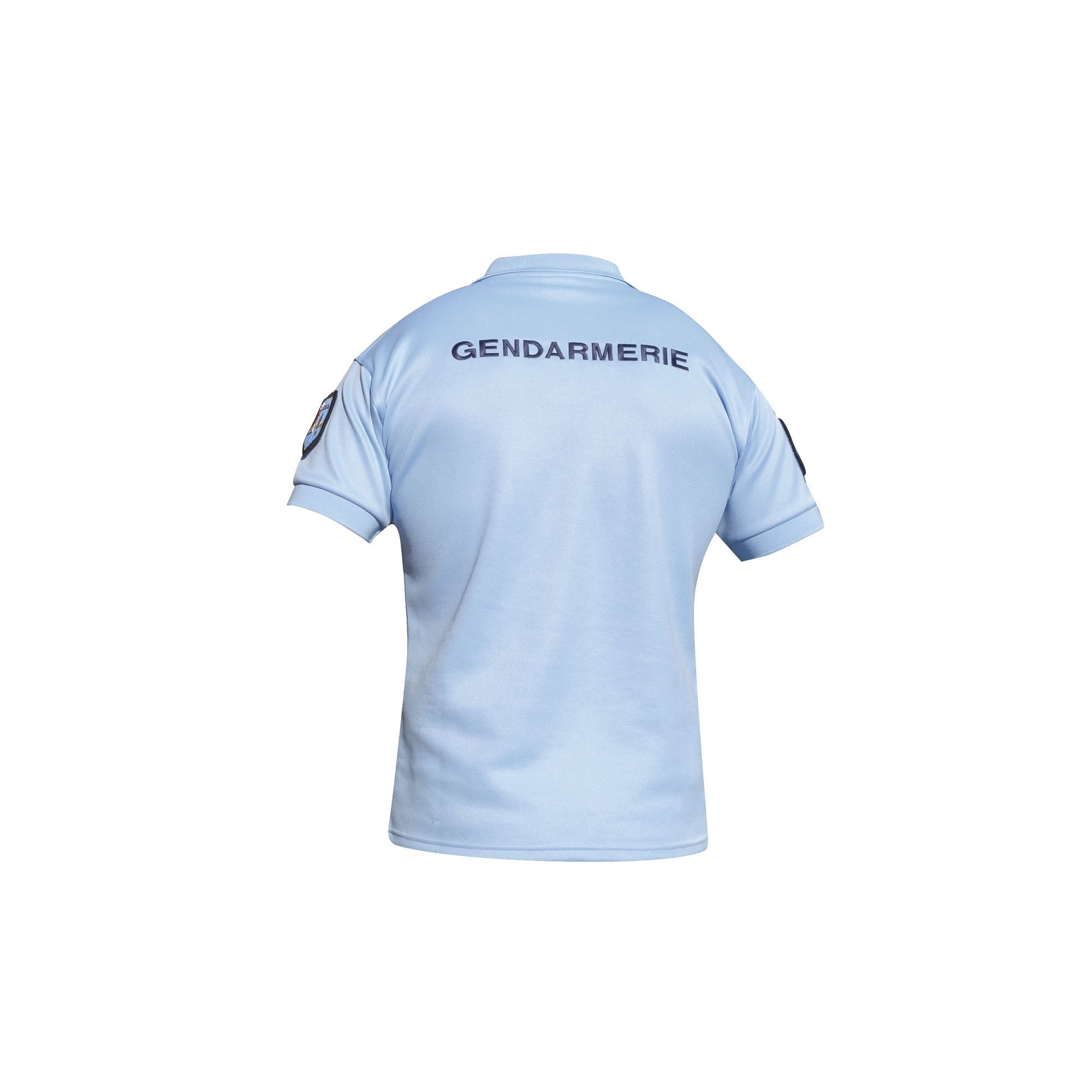 POLO BLEU GENDARMERIE HOMME ALLEGE  - 2 POLO BLEU GENDARMERIE HOMME ALLEGE  - 2