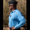 POLO BLEU MANCHES LONGUES GENDARMERIE COOLDRY MAILLE PIQUEE  - 3 POLO BLEU MANCHES LONGUES GENDARMERIE COOLDRY MAILLE PIQUEE  - 3