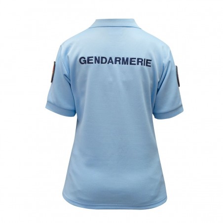 POLO BLEU GENDARMERIE FEMME  - 5