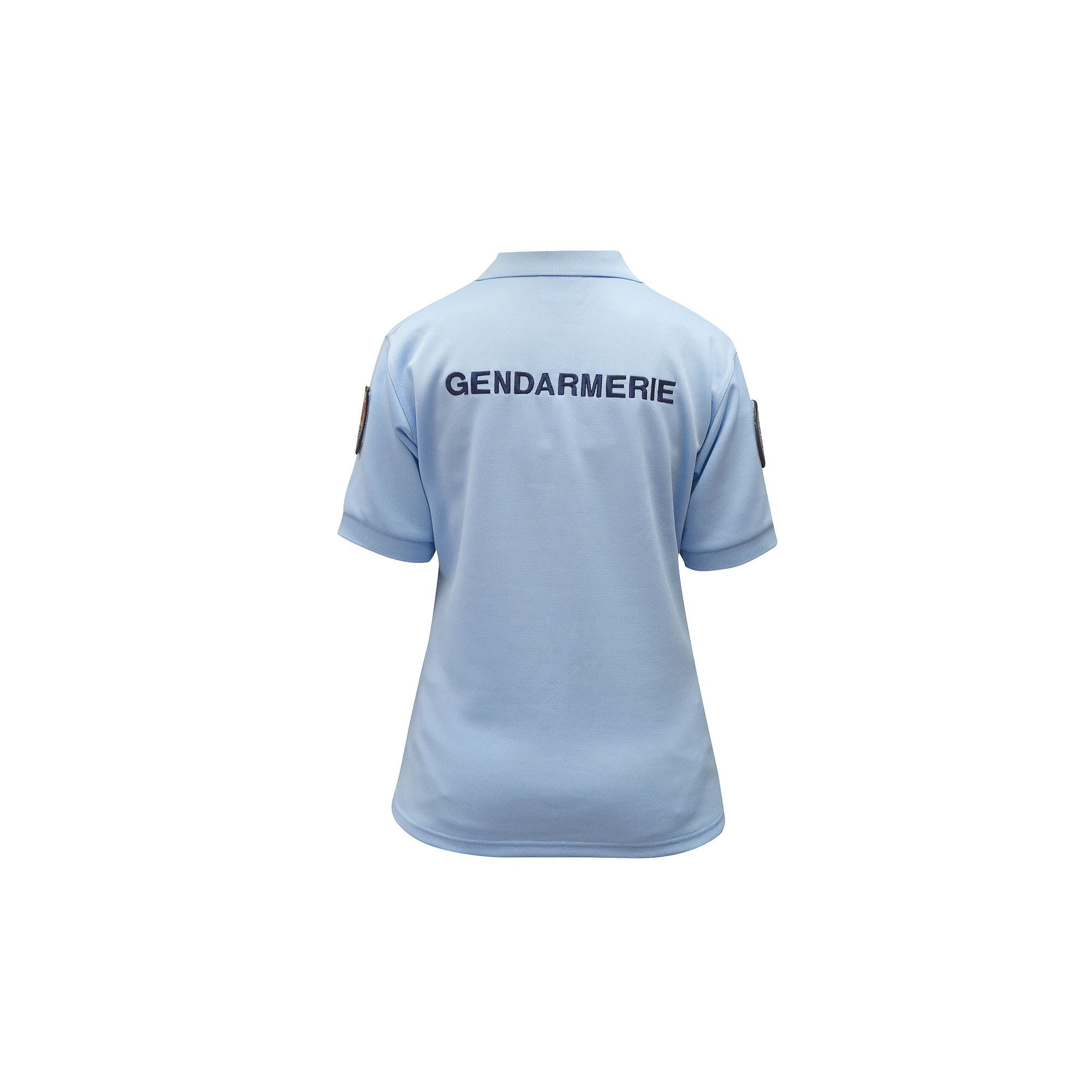 POLO BLEU GENDARMERIE FEMME ALLEGE  - 2 POLO BLEU GENDARMERIE FEMME ALLEGE  - 2