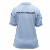 POLO BLEU GENDARMERIE FEMME ALLEGE  - 2 POLO BLEU GENDARMERIE FEMME ALLEGE  - 2