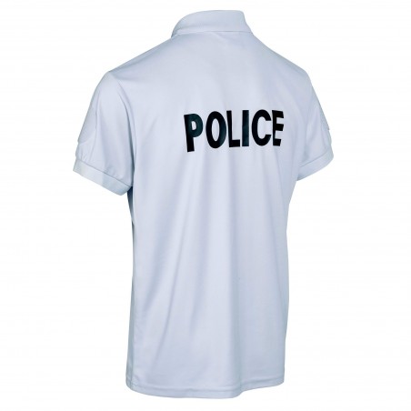 POLO POLICE COOLDRY ANTI HUMIDITE MAILLE PIQUEE  - 3