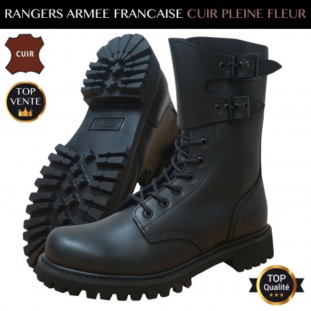 RANGERS "FRANCAISE" CUIR SOUPLE SEMELLE GOODYEAR  - 1