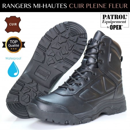 RANGERS MI HAUTES FULL CUIR WATERPROOF  - 3