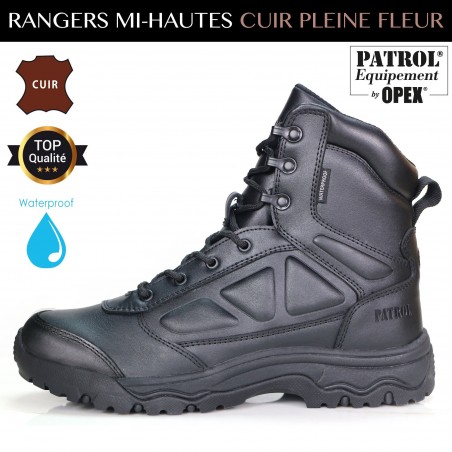 RANGERS MI HAUTES FULL CUIR WATERPROOF  - 4