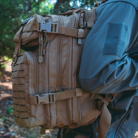 SAC A DOS ASSAULT PACK SYSTEME MOLLE DECOUPE LASER 27L  - 2
