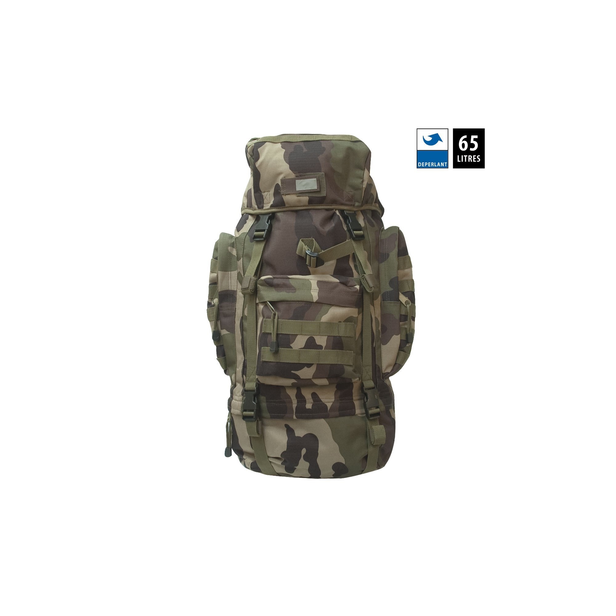 Sac à dos 65L Noir Camo - K2 - BRO Apparel - Marque Française de Sport