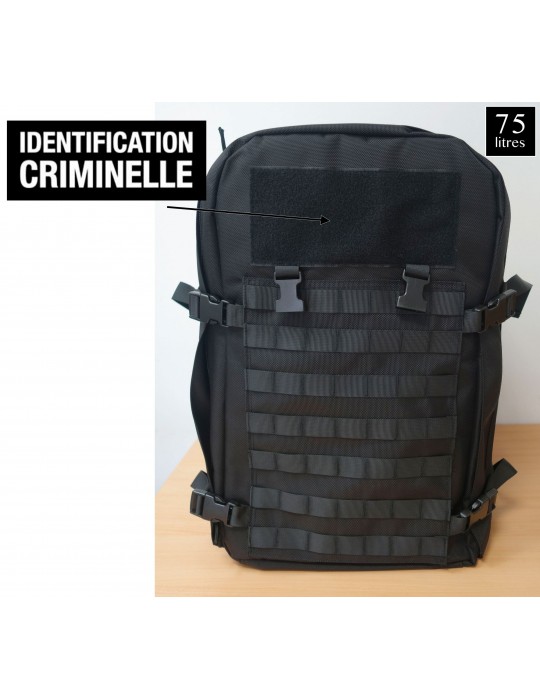 SAC A DOS IDENTIFICATION CRIMINELLE  - 1
