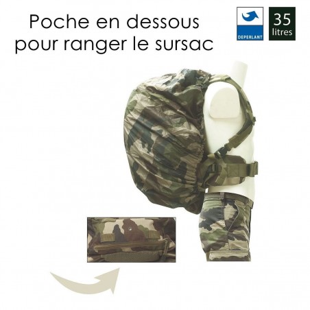 SAC A DOS TACTICAL MOLLE MILITAIRE  - 5