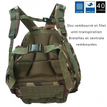 DulMolle-Sac a dos universel pour siege de voiture, pack militaire