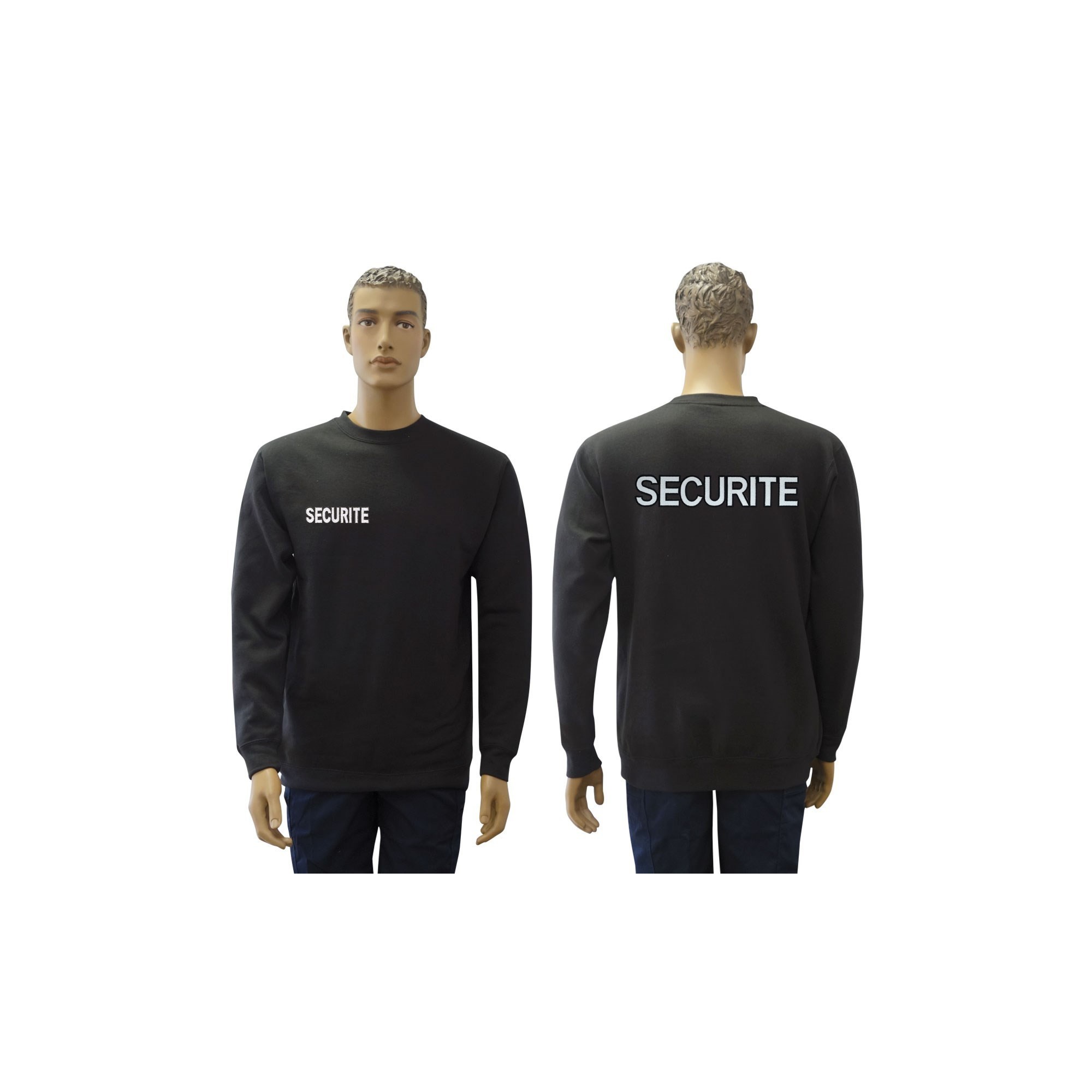 SWEAT SHIRT NOIR  - 1 SWEAT SHIRT NOIR  - 1