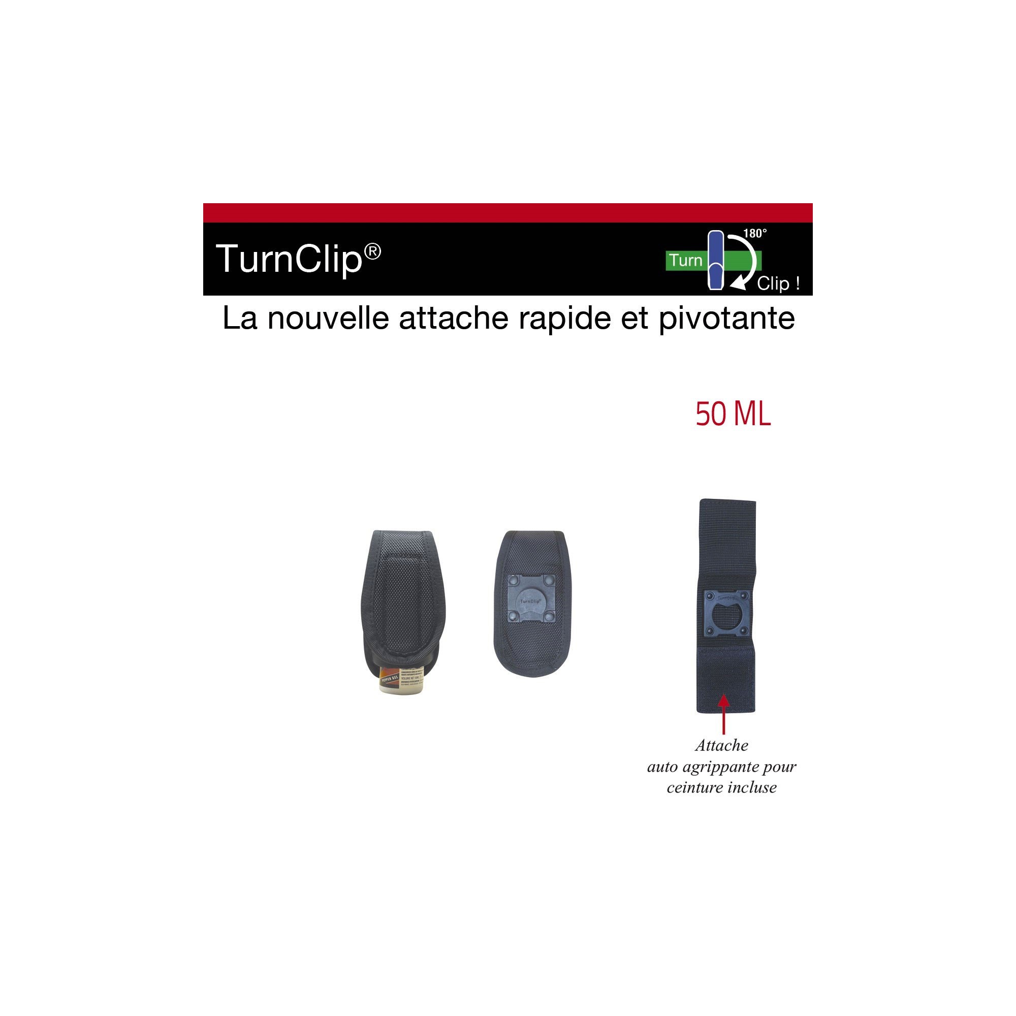 ETUI TURNCLIP PORTE AEROSOL  - 1