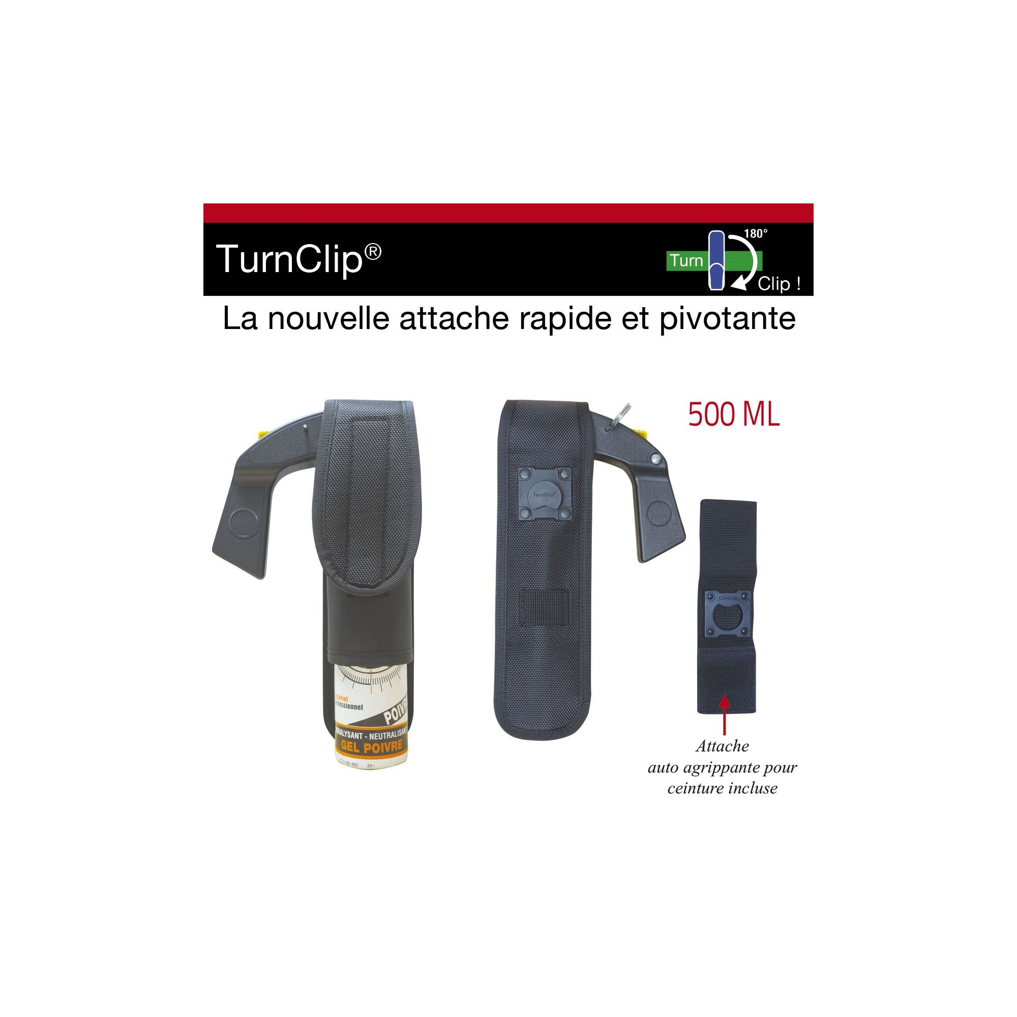 ETUI TURNCLIP PORTE AEROSOL  - 4
