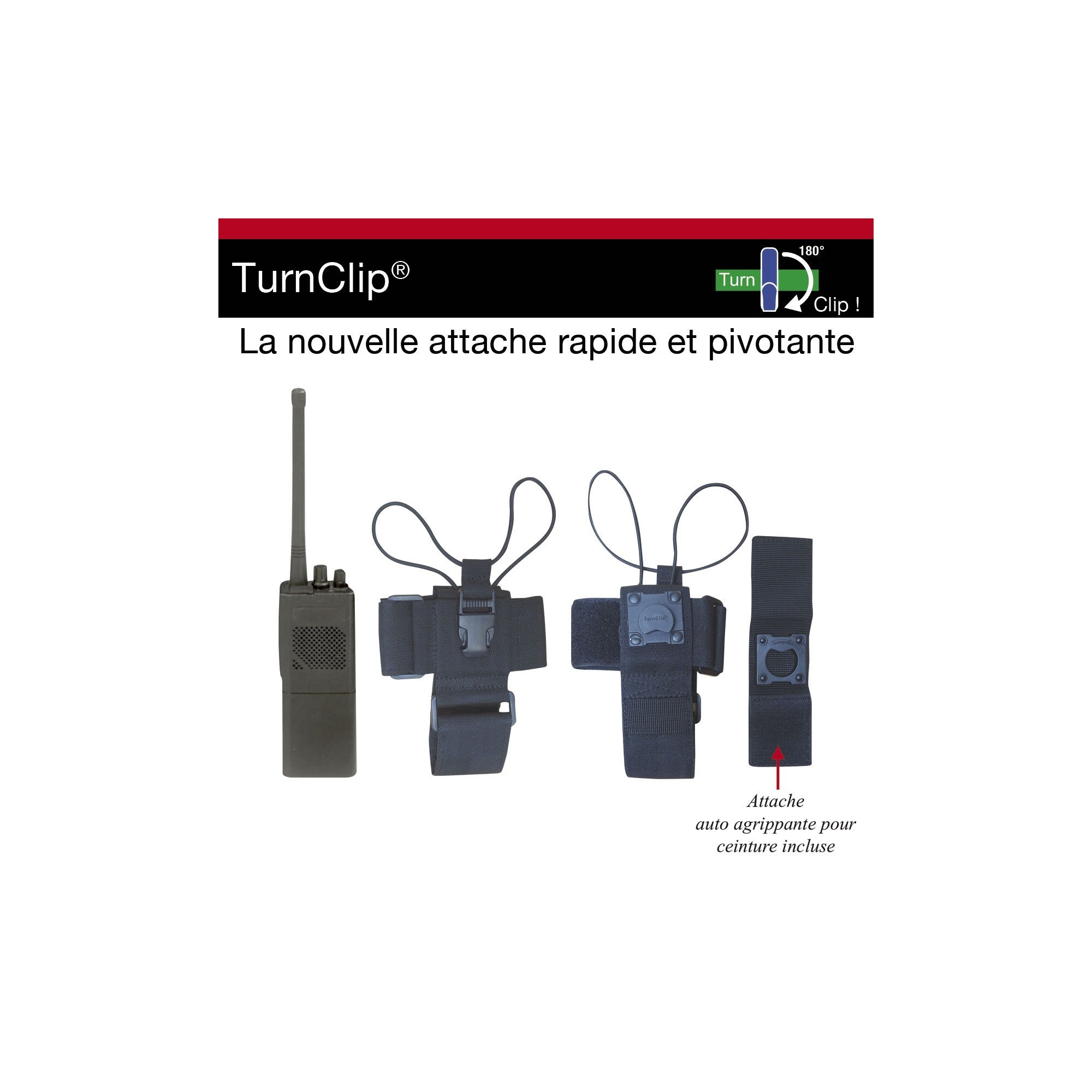 ETUI TURNCLIP PORTE RADIO 2  - 1 ETUI TURNCLIP PORTE RADIO 2  - 1