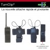 ETUI TURNCLIP PORTE RADIO 2  - 1 ETUI TURNCLIP PORTE RADIO 2  - 1