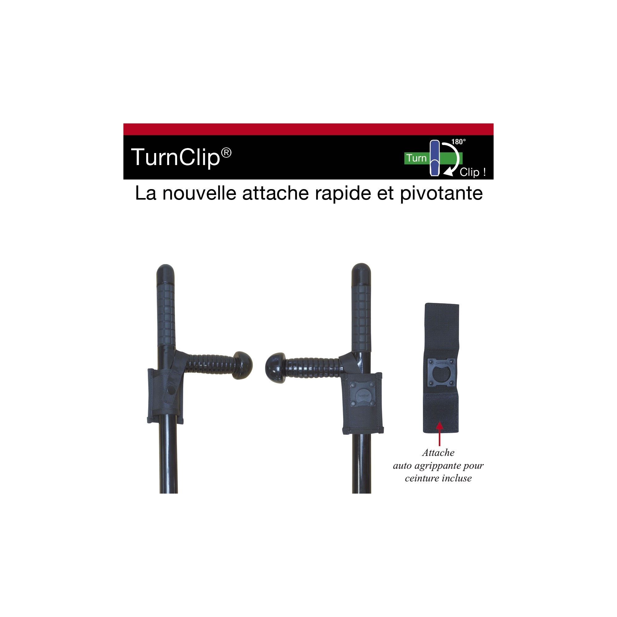 ETUI TURNCLIP PORTE TONFA  - 1 ETUI TURNCLIP PORTE TONFA  - 1