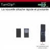 TURNCLIP PASSANTS MOLLE  - 1 TURNCLIP PASSANTS MOLLE  - 1