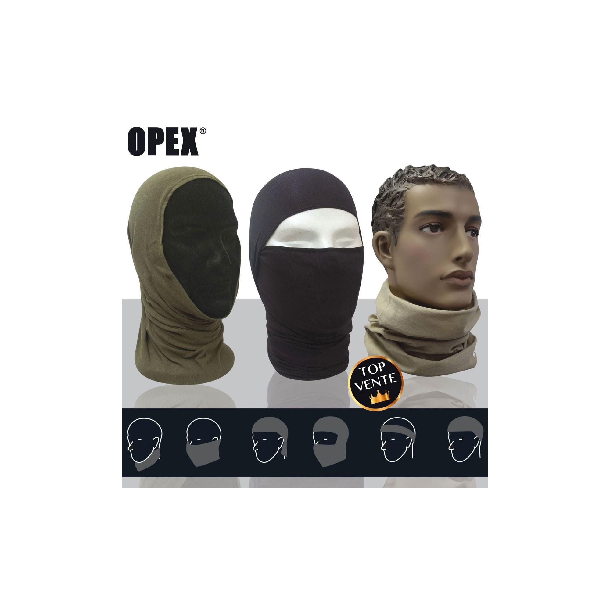 TOUR DE COU MULTIFONCTIONS  - 1 TOUR DE COU MULTIFONCTIONS  - 1