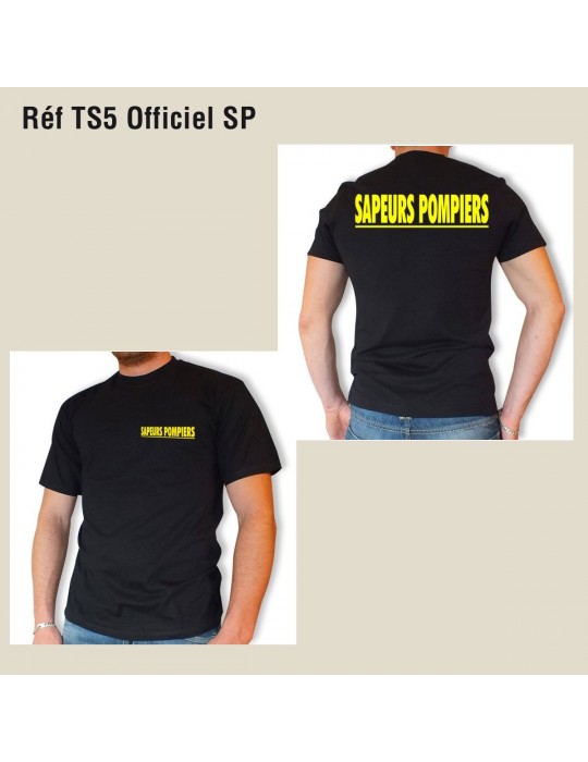 TEE SHIRT MOTIF POMPIERS  - 5