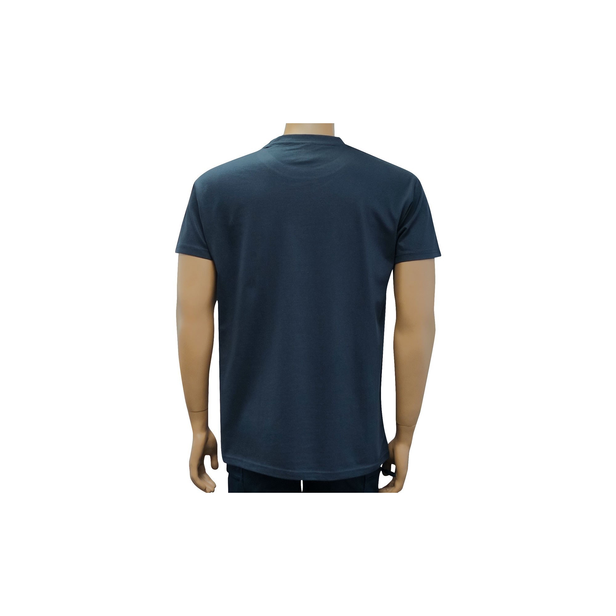 TEE SHIRT BRODE MARINE MANCHES COURTES  - 3 TEE SHIRT BRODE MARINE MANCHES COURTES  - 3